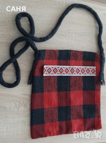 Нова торбичка от ръчно тъкан плст, снимка 2 - Декорация за дома - 53746845