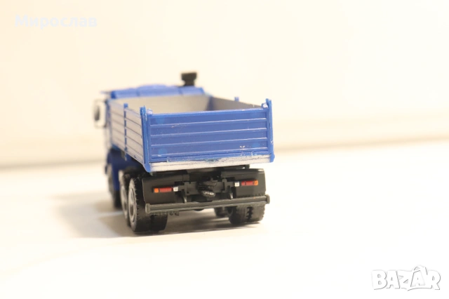 HERPA 1:87 SCANIA САМОСВАЛ ГОНДОЛА КАМИОН МОДЕЛ, снимка 4 - Колекции - 53745179