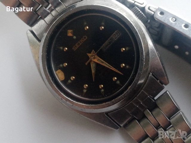 Сейко 5,Seiko 5 automatic 17 jewels,дамски, женски часовник, снимка 4 - Дамски - 51527419