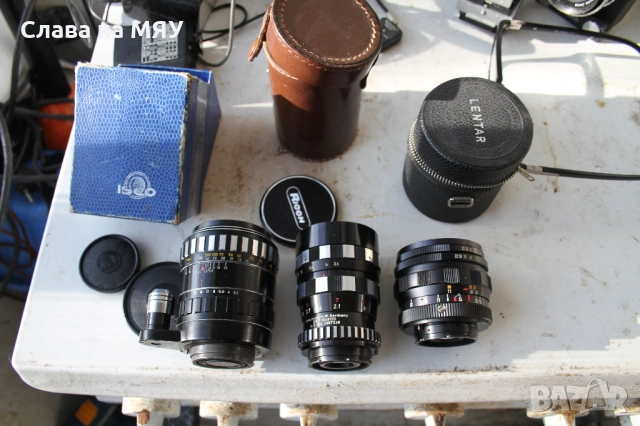 Три обектива за EXAKTA , снимка 7 - Обективи и филтри - 52846139