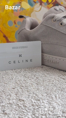 Celine Обувки Велур Пълен Комплект Размер 39, снимка 7 - Дамски ежедневни обувки - 53260085