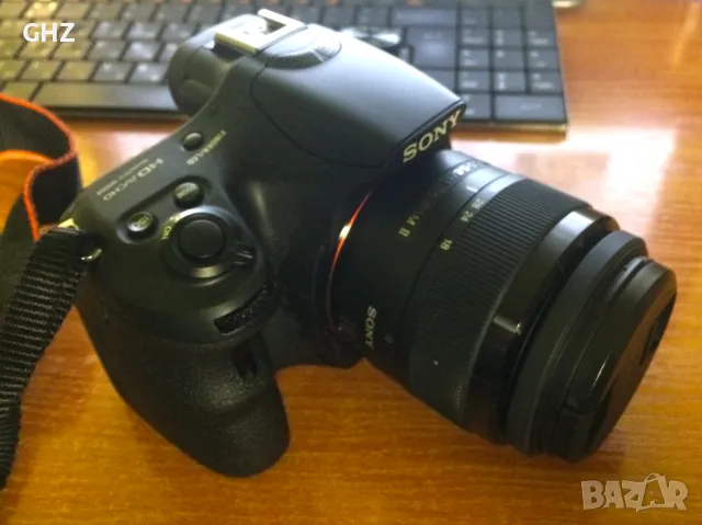 Sony SLT-A58K SLR / 20.1 MP Камера / + Обектив,  SDHC 16GB, снимка 6 - Фотоапарати - 48339330