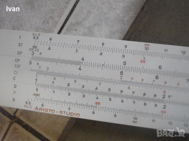 ARISTO STUDIO 968-Made in GERMANY-Винтидж Мерителна Линия 1958 г-Комплект-Техническа/Математическа, снимка 15 - Ученически пособия, канцеларски материали - 40177188