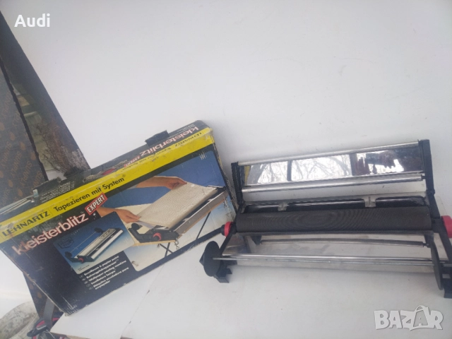 ръчна немска машина за лепене/залепяне/облепяне на тапети. Made in Germany