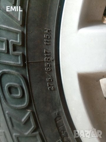  Джанта и гума за Nissan patrol , снимка 5 - Гуми и джанти - 42218412