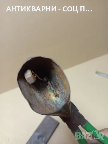 Стара Метална Хлопка Чан За Животни От Соца., снимка 5 - Антикварни и старинни предмети - 49743411