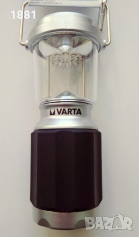 Силна LED къмпинг лампа фенер VARTA за риболов, палатка, планина. Нова., снимка 2 - Къмпинг осветление - 35917245