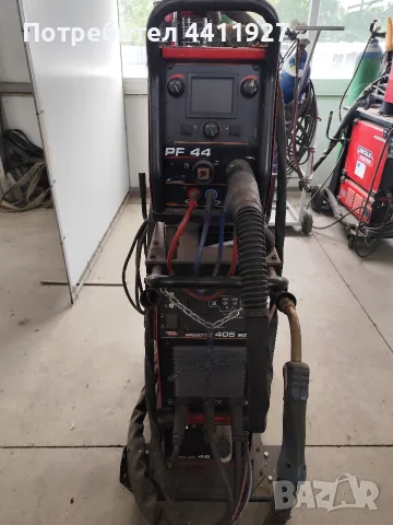 Професионално телоподаващо Lincoln Electric Speedtec 405SP с водно охлаждане – пълен комплект 