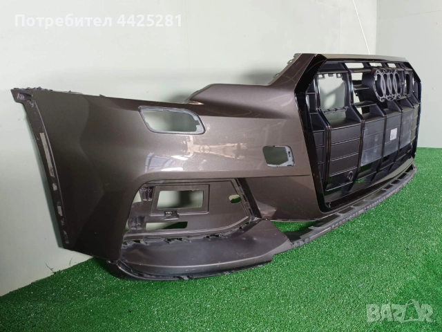 предна броня с решетка Audi A6 C8 Allroad 2018-2024 г. #1072V .  4K0807437H, снимка 3 - Части - 51712693