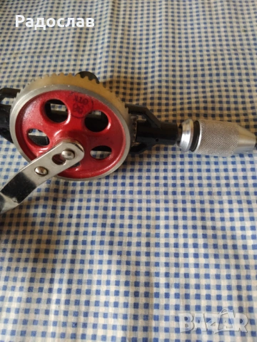 стара руска ръчна бормашина / маткап, снимка 6 - Бормашини - 53307081