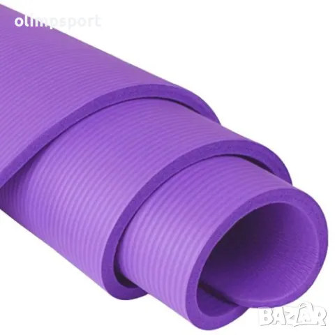 Постелка за гимнастика, изработена от висококачествен материал NBR /нитрил - вид маслоустойчива гума, снимка 2 - Фитнес уреди - 48488096