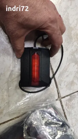 Предни светлини с мигачи за KuKirin G2 Pro , снимка 3 - Други спортове - 49176630