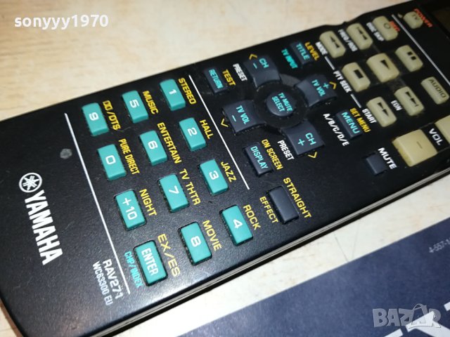 YAMAHA RAV271 WC63300EU REMOTE CONTROL 1907231340, снимка 7 - Други - 41597034