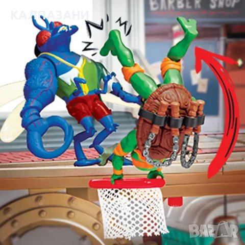 TMNT Костенурка Нинджа "Пълен Хаос" Убежище 83478, снимка 10 - Фигурки - 41804240
