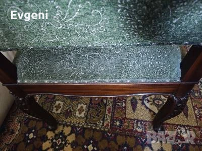 Комплект 2 винтидж кресла масивно дърво – отлично състояние, снимка 2 - Антикварни и старинни предмети - 53614768