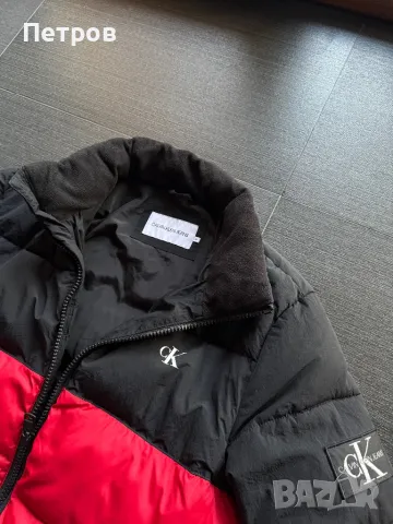 КАТО ЧИСТО НОВО Calvin Klein зимно яке, снимка 10 - Якета - 48573502
