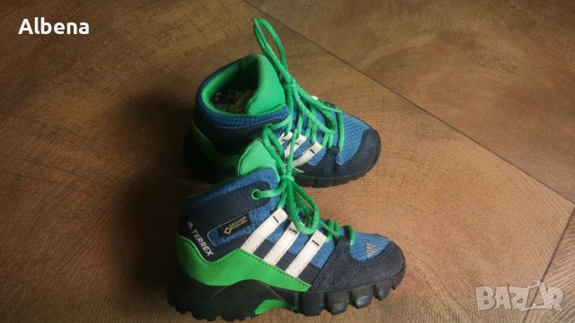 Adidas Terrex Mid Gtx I GORE-TEX S76931 Размер EUR 22 / UK 5 1/2K детски водонепромукаеми 86-14-S, снимка 1 - Детски боти и ботуши - 44357926