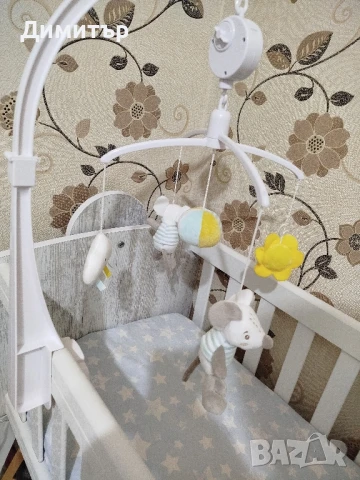 Музикална въртележка за бебешко легло, снимка 4 - Музикални играчки - 51180572