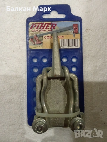 Стяга за кант PIHER 41059, челен притискач с шип за дърводелска стяга,