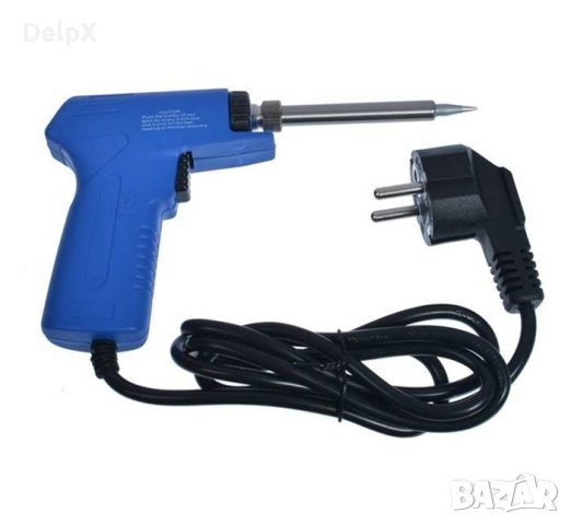 Поялник ZD-90B, права човка, нагревател, 2 степени, 220VAC, 30W, 70W, снимка 1