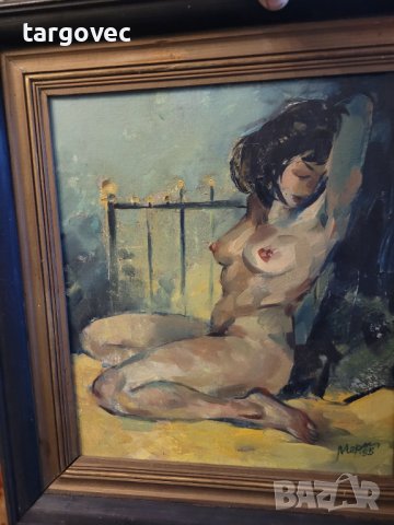 Масло на платно българска картина