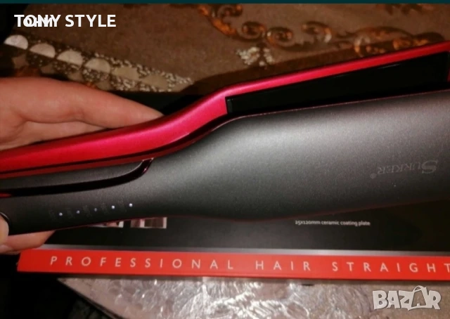 Професионална Нова Преса за Изправяне, снимка 4 - Преси за коса - 51696697