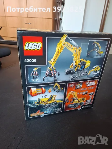 ЧИСТО НОВ LEGO Technic 42006 Excavator (Багер) – Фабрично запечатан (MISB), снимка 2 - Конструктори - 55777544