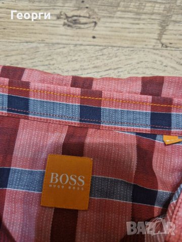 Мъжка риза Hugo Boss Размер XXL, снимка 5 - Ризи - 41871334