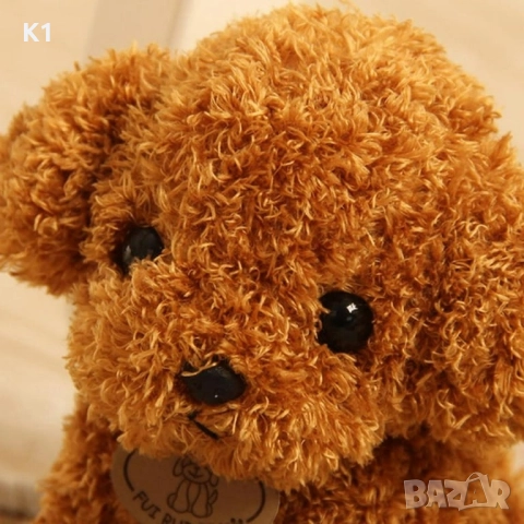 Плюшена играчка Реалистично Кученце Той Пудел 25см Toy Poodle плюшени играчки, снимка 4 - Плюшени играчки - 52594819