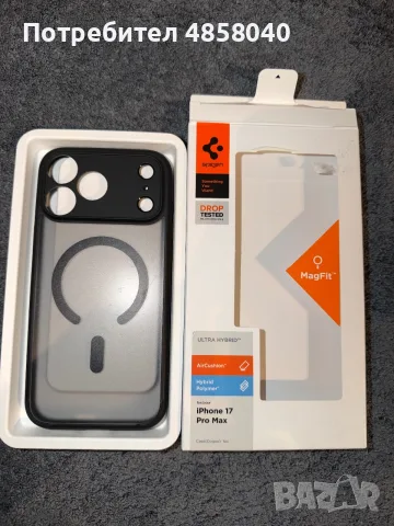 Кейс Spigen за iPhone 17 PRO MAX