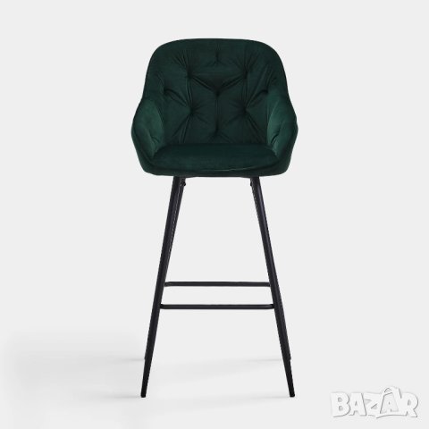Комплект бар столове тип щъркел, височина 108 см C-U-BS-0087GR, снимка 4 - Столове - 42394594