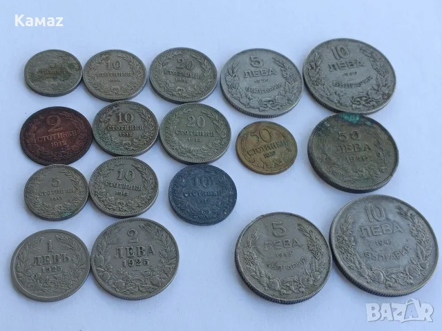 стари монети стотинки и левове , снимка 4 - Нумизматика и бонистика - 56245641