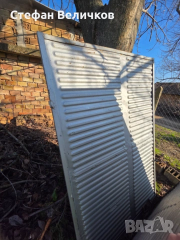 2 броя железни гаражни врати – стабилна изработка, снимка 2 - Железария - 53857059