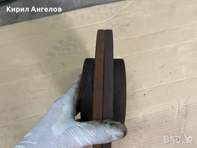 Предни спирачни дискове за VW Golf 3 (плътен диск), снимка 4 - Части - 51056387