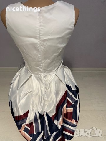 Нова Бяла рокля, снимка 3 - Рокли - 36010611