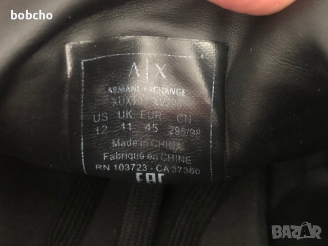 Armani Exchange , снимка 8 - Кецове - 40298435