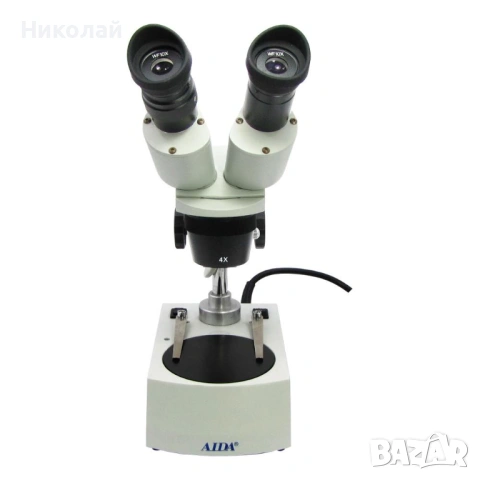 Бинокулярен микроскоп XTX-3C, снимка 3 - Ремонт на друга електроника - 53334098