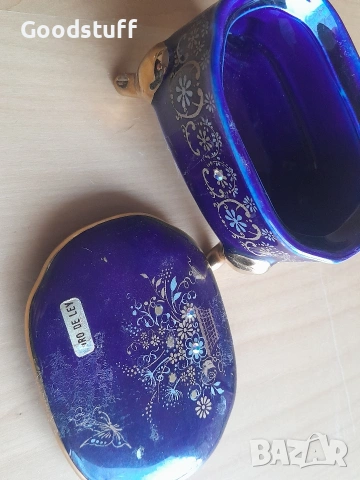 Лимож,Limoges,порцелан,кутия,съд,маркиран , снимка 6 - Антикварни и старинни предмети - 53713015