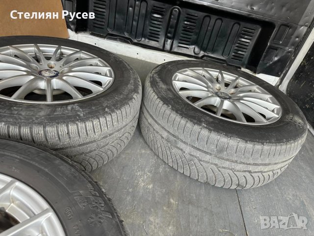 алуминиеви джанти r17 - 5 x 112 / 17 цола със зимни гуми 245 55 17 -цена 550лв, моля БЕЗ бартер !!! , снимка 11 - Гуми и джанти - 44217160