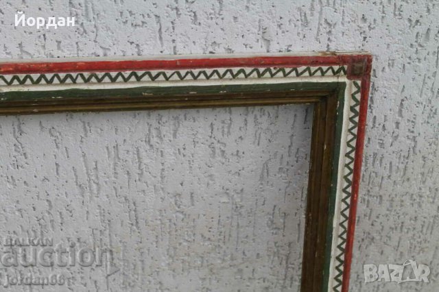 Стара дървена рамка, снимка 3 - Колекции - 39145715