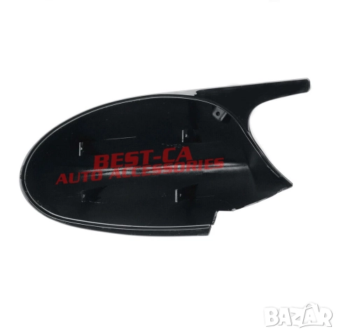 Капаци за огледала със щипки черен пиано лак Batman Style подходящи за BMW E81 E82 E87 E88 E90 E91, снимка 8 - Аксесоари и консумативи - 51932395