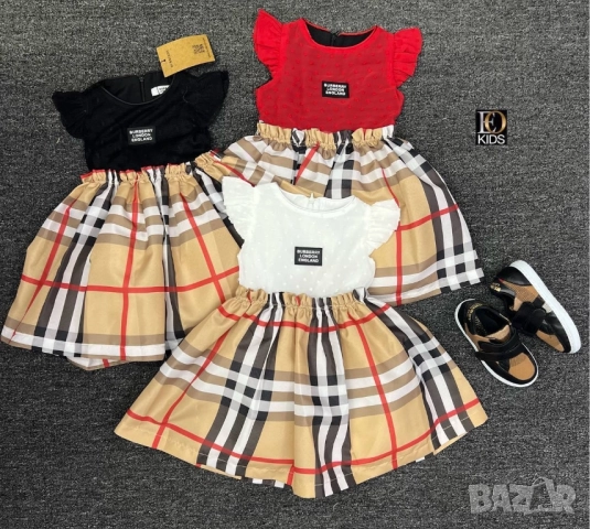 детски рокли burberry 