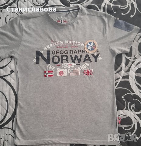 Мъжка тениска Geographical Norway, снимка 3 - Тениски - 41445922