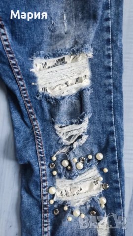 Дизайнерски дънки Луси фешън, снимка 3 - Дънки - 40312455