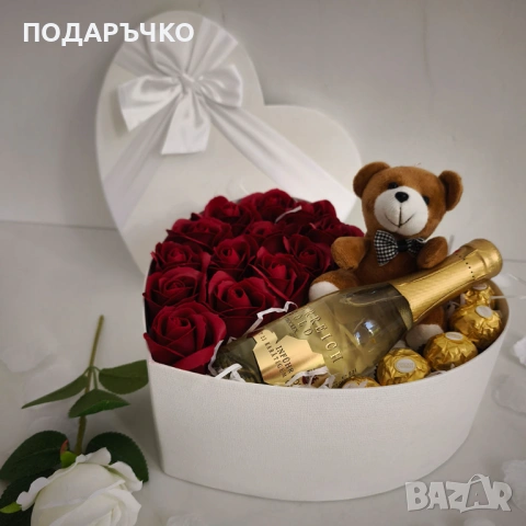 Луксозна кутия със сапунени рози, снимка 5 - Други - 52925566