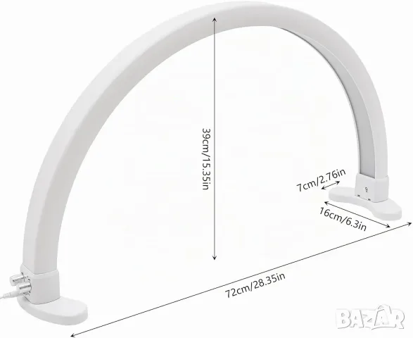 ПРОМО ! 45 W LED Лампа / Half Moon / 2700 - 5600 K !, снимка 2 - Лед осветление - 55743864