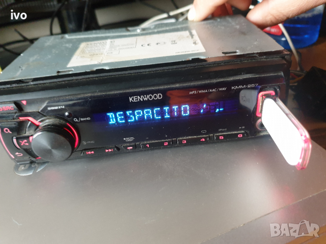 kenwood kmm 257, снимка 10 - Радиокасетофони, транзистори - 36310413