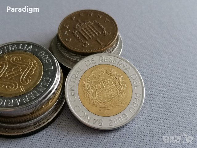 Монета - Перу - 5 сола | 2009г., снимка 2 - Нумизматика и бонистика - 35771638