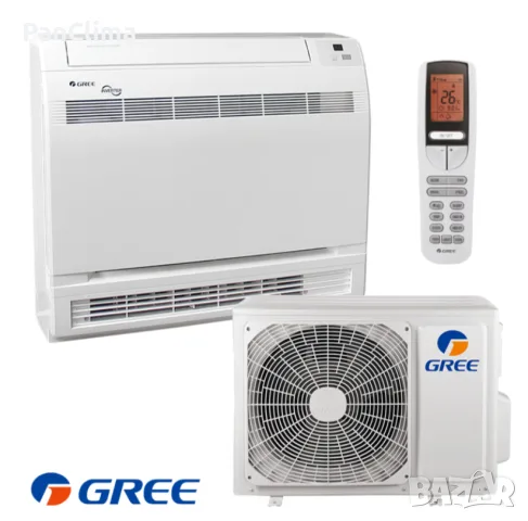 Подов климатик Gree GEH09AAXB-K6DNA1A-I / GEH09AAXB-K6DNA1A-O, 9 000 BTU, Клас А++
