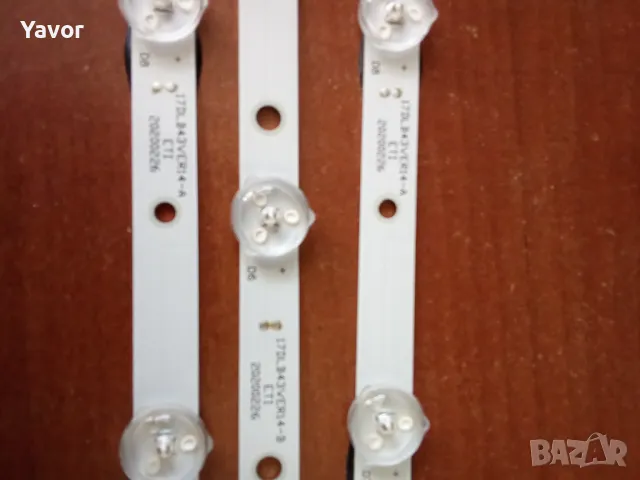 Комплект подсветка 17DLB43VER14-A /B за 43 инчов тв, снимка 2 - Части и Платки - 49861004